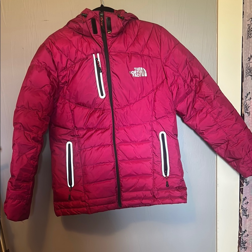 The North Face Fuchsia Hooded Jacket